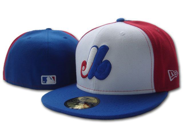Montreal Expos MLB Fitted Hat sf1